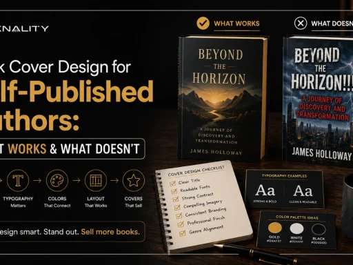 Book Cover Design Tips for Self-Published Authors