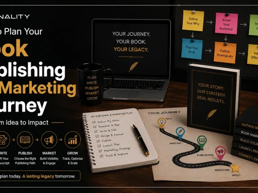 How to Plan Your Book Publishing and Marketing Journey