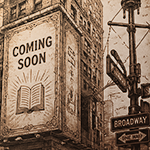 Outdoor billboard advertising on a city street
